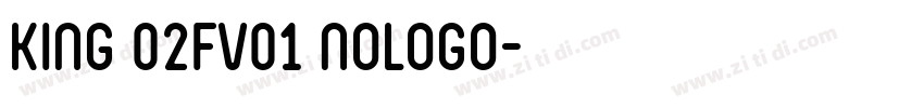 king 02Fv01 nologo字体转换